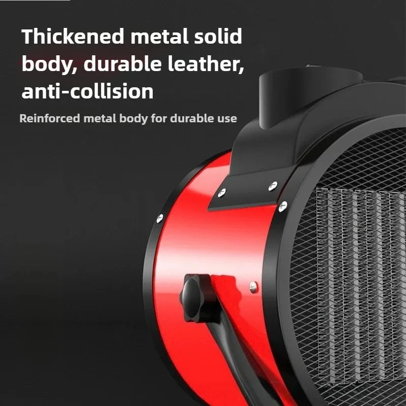 2000W Portable Space Heater with Fan Adjustable Thermostat 2 Heat Settings Fan Mode Overheat Tip-Over Protection for Home Office