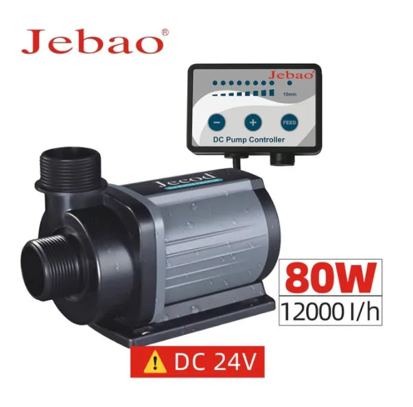 Jebao DCS Series Marine Fresh water Aquarium Water Pump DC24V 12W 20W 25W 30W 40W 55W 65W 80W return pump Quiet engine lift pump