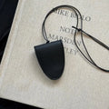 Leopard Print Eyeglasses Storage Bag Durable Hanging Neck Clip Easy Access Protection Simple Pendant Design