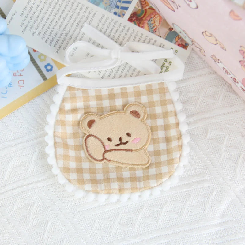 1pc Pet Cat Bib Little Yellow Duck Pet Scarf Suitable for Small and Medium Dogs and Cats
