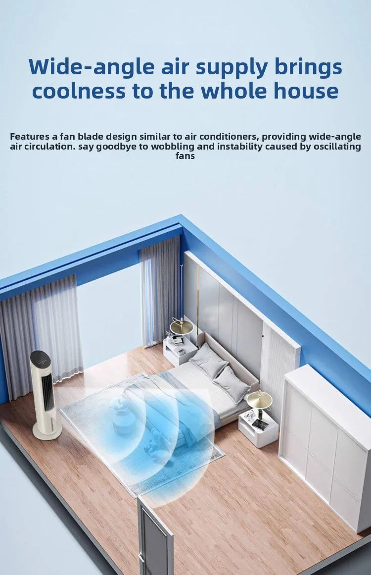 220V Midea Cooling Fan Portable Air Conditioner New Water Cooling System for Home Bedroom Office LYH