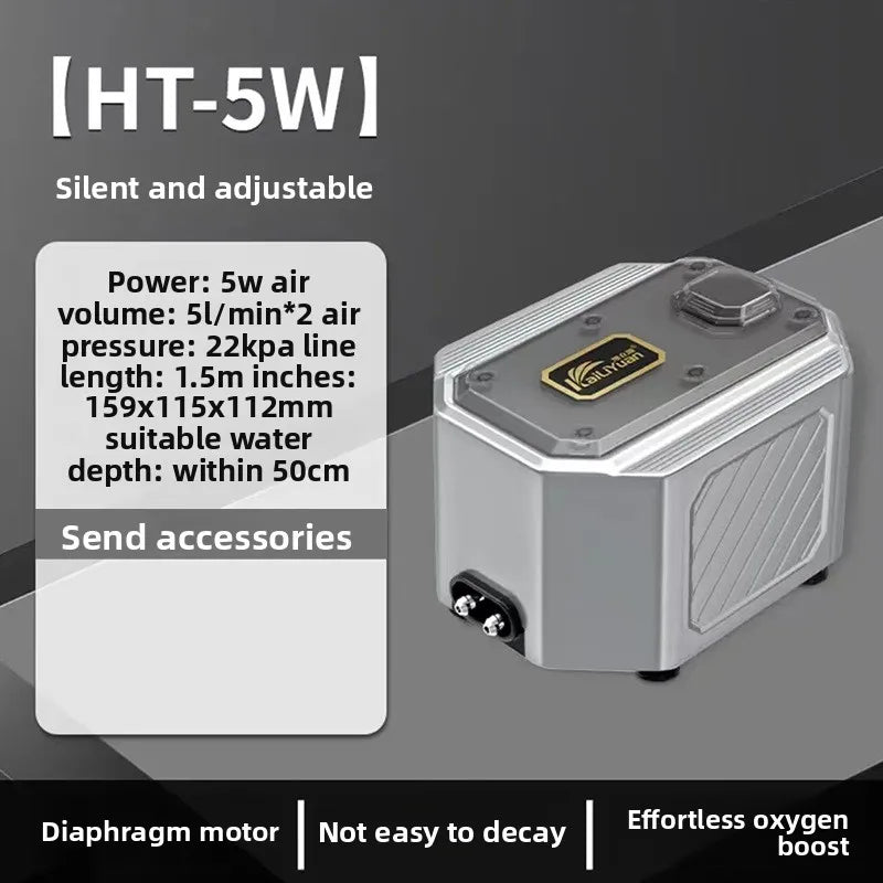 Oxygen pump fish tank special silent aerator oxygenation high-power fish farming household outdoor fish pond