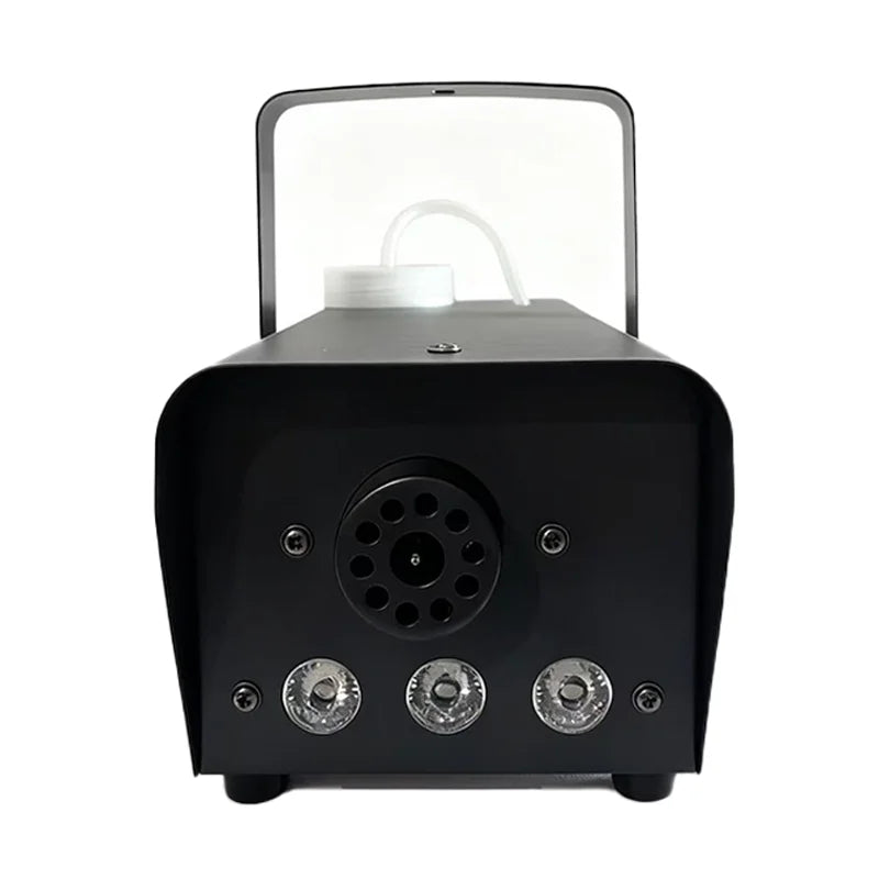 500W Professional Smoke Machine 3 LEDS Max 5m Spraying Distance Atmosphere Fog Machine for Christmas Halloween Wedding Party Bar