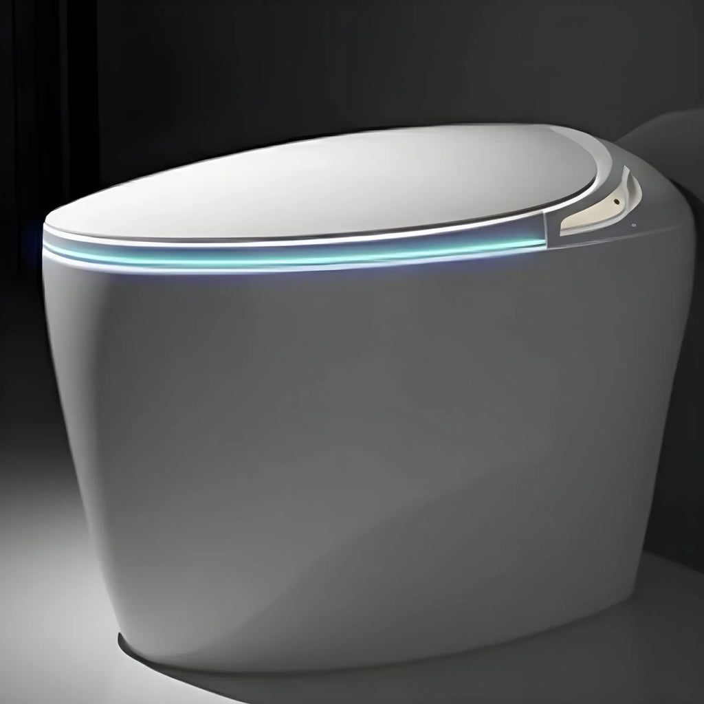 High-end Top Sale WC Intelligent Water Closet Floor Mounted Ceramic Automatic Luxury Toilet Bidet Smart Toilet Bowl Elongated
