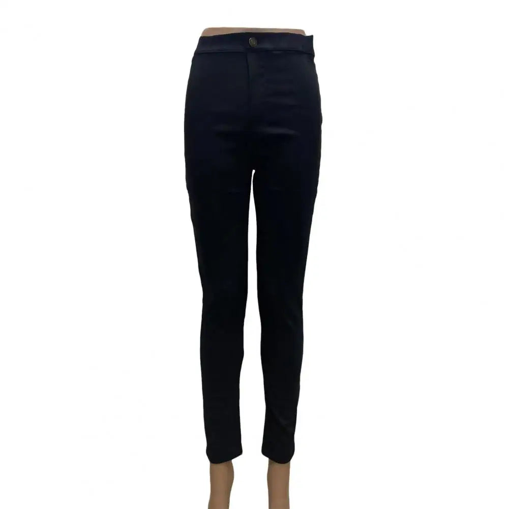 Fall New Women's Black High Waist Skinny Jeans Fashion Stretch Slim Denim Pencil Pants Female Casual Trousers S-2XL