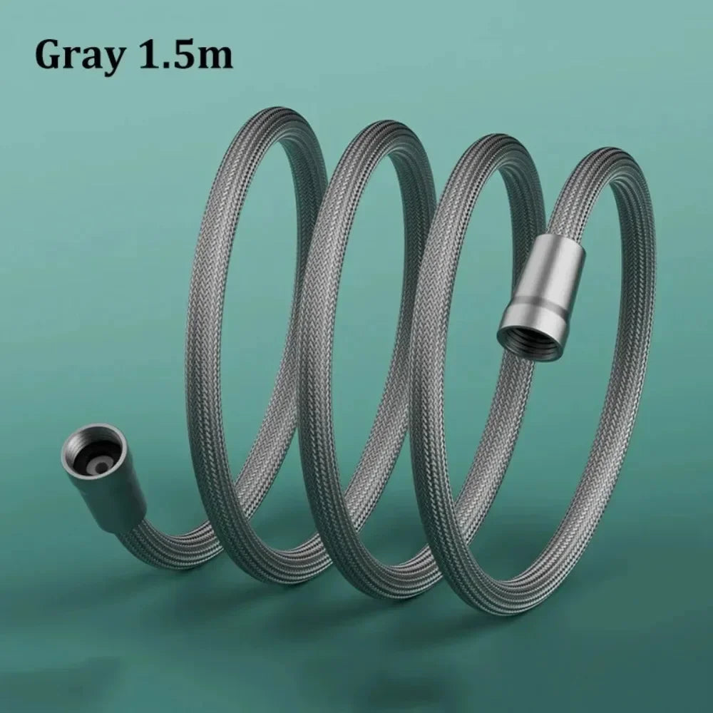 Braided Shower Pipe Universal Water Pipe Cold and Hot Water Shower Head Explosion-proof Connection Pipe