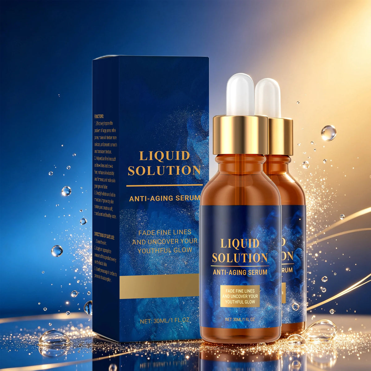 New Face Brightening Serum For Glowing Skin Tightening & Firming Skin Texture Repairing Essence Korean Collagen Face Serums 30ml