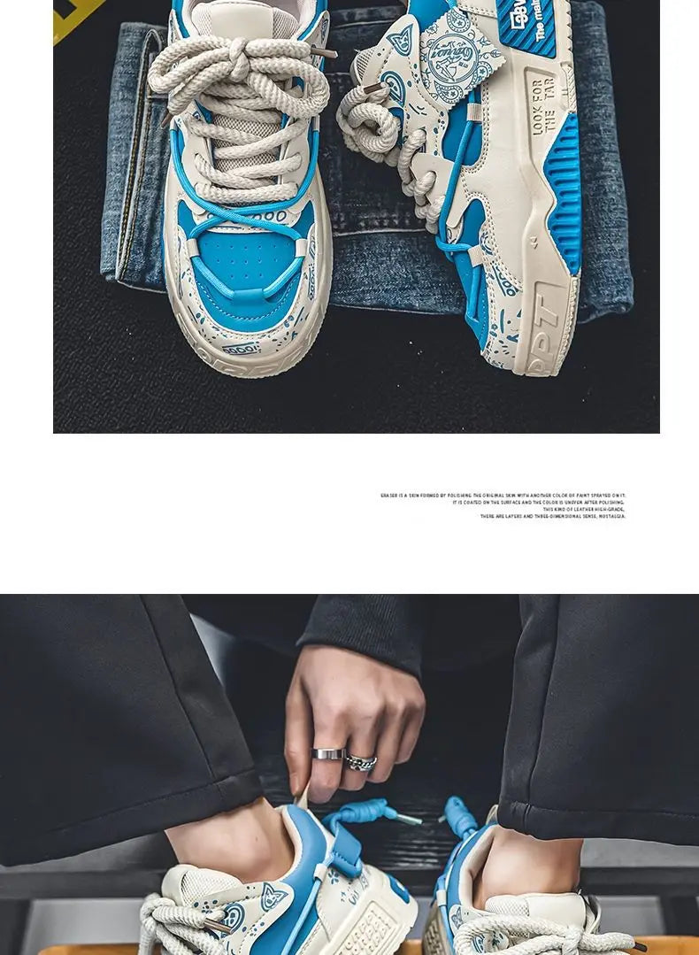 Men's Casual Sneakers Mesh Breathable Fashionable Lace Up Running Shoes 2026 Walking Daily Sneakers Jogging Training Footwear