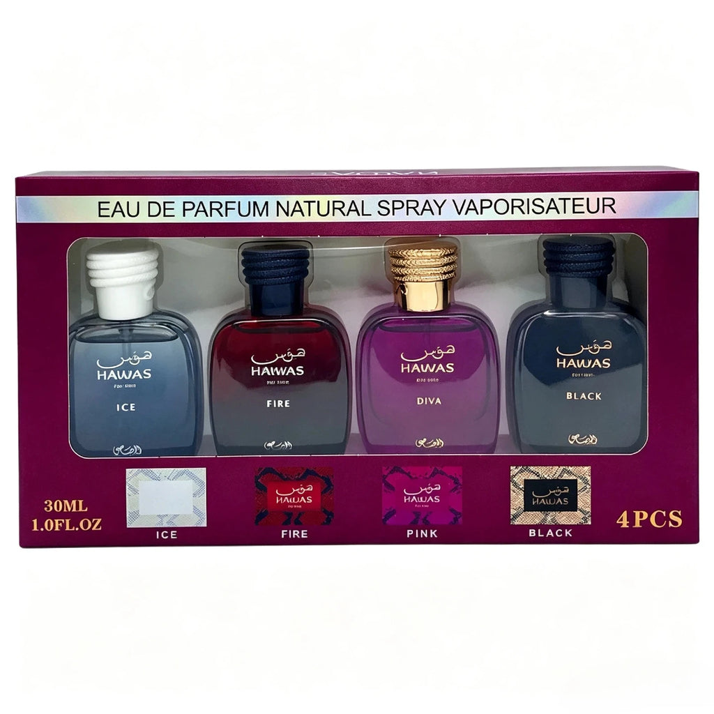 Rasasi Hawas Éclat for Her Eau de Parfum 100ML, Fresh Floral Sensual Scent for Women, Elegant Bottle, Ideal for Gifting