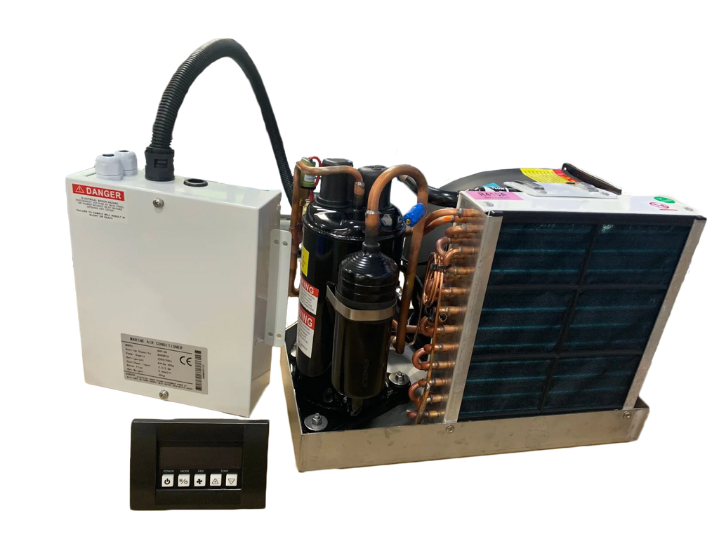 8000 Btu 220V Marine Airconditioner Small Water Cooled Combo AC Marine Air Conditioner for Boat Vessel Yacht
