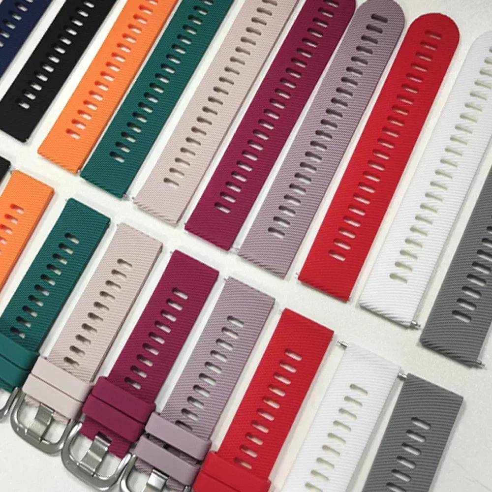 Silicone Bracelet Strap For COLMI P71/P81/P82/P73/P76/P78 Replacement Watch Band 20 22mm For COLMI C81/V68/V70 Sport WristStrap