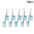 New 10Pcs 13.56Mhz IC Card TTlock BLE Electronic Smart Door Lock Card Digital Smart Fingerprint Locks Unlock Small RFID Card