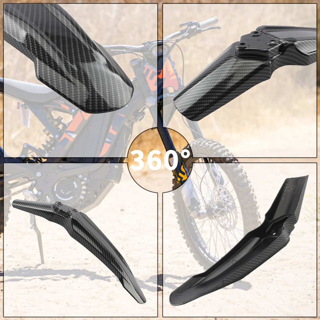 For Light Bee X & Light Bee S Front Rear Wheel Mudguards Fender For Segway X260 X160 Electric Motocross Refit Protective Parts