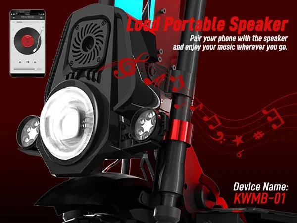 Off-Road 10000W Electric Scooter 60V 40AH 55MPH Accessory Kit Seat Dual Motor US