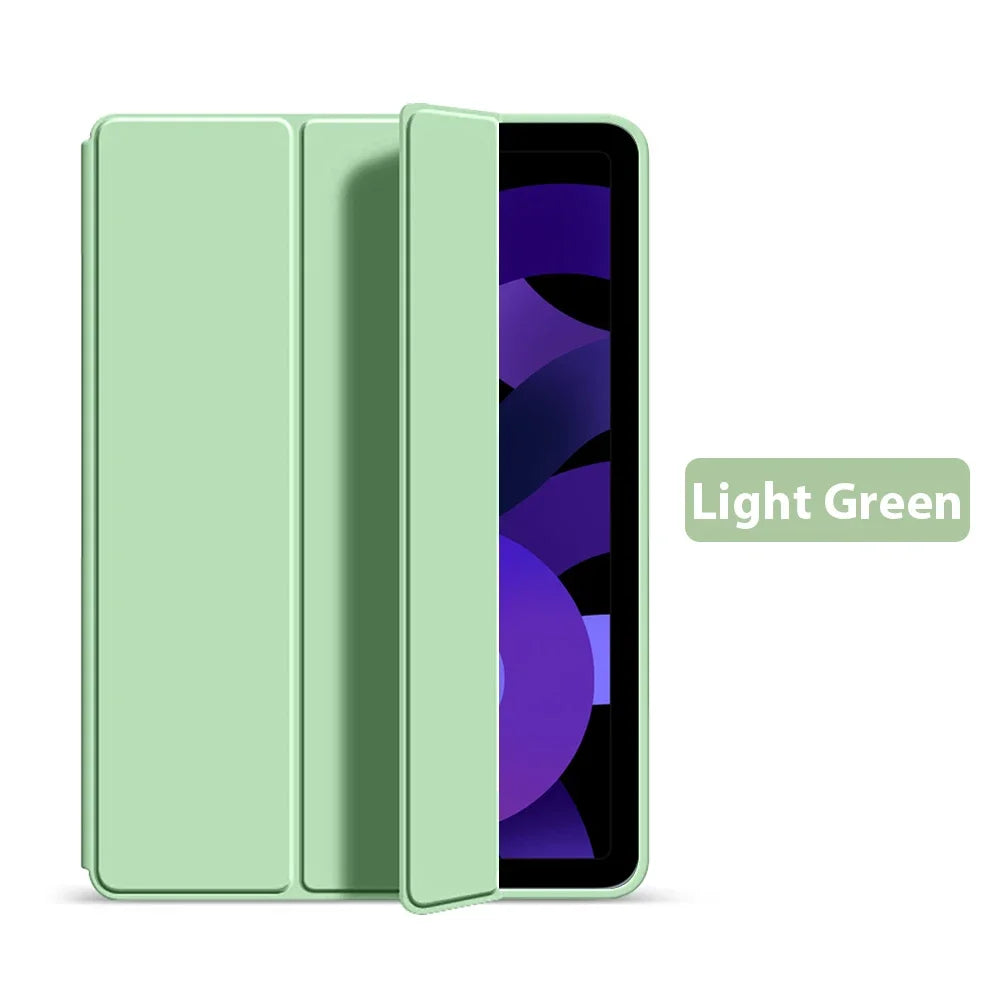 For iPad 11 A16 Case 2025 11inch TPU Tri-Fold Magnetic Stand Tablet Cover Funda For iPad 11th Generation Case A3355 A3356 A3354