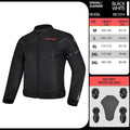 Men's Motorcycle Jacket Summer Clothing Anti-Collision Motorcycles Pants Motocross Off-road CE Protection Motocross Rider Coat