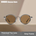 Polarized Sunglasses Men UV400 Protective Driving Spectacles Handmade Titanium Acetate Sun Glasses Photochromic Outdoor Eyewear