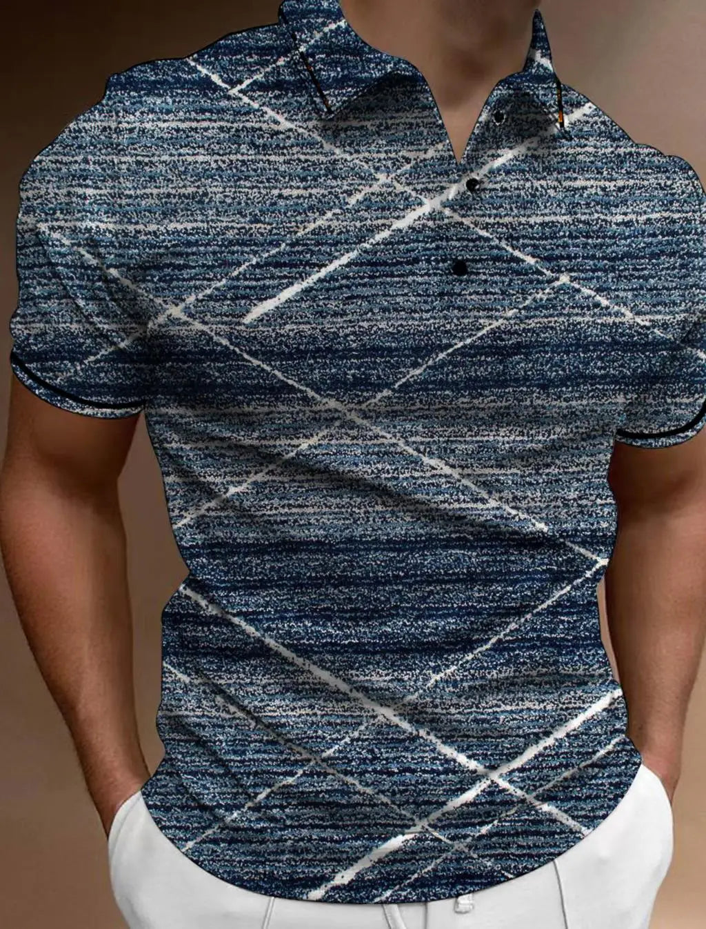 Fashion Men's Button Polo Shirts Casual Summer Short Sleeve Men Male Polo Tee Shirt Men Tops Street Mans Golf Clothing Clothes