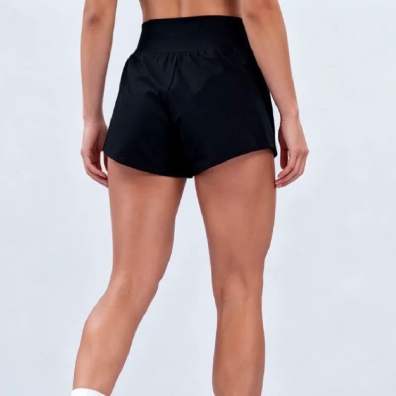 Origin Training Shorts Elastic Wide Waistband Quick Dry Sweat Wicking Loose Fit Shorts Outdoor Workout Gym Athletic Outfit