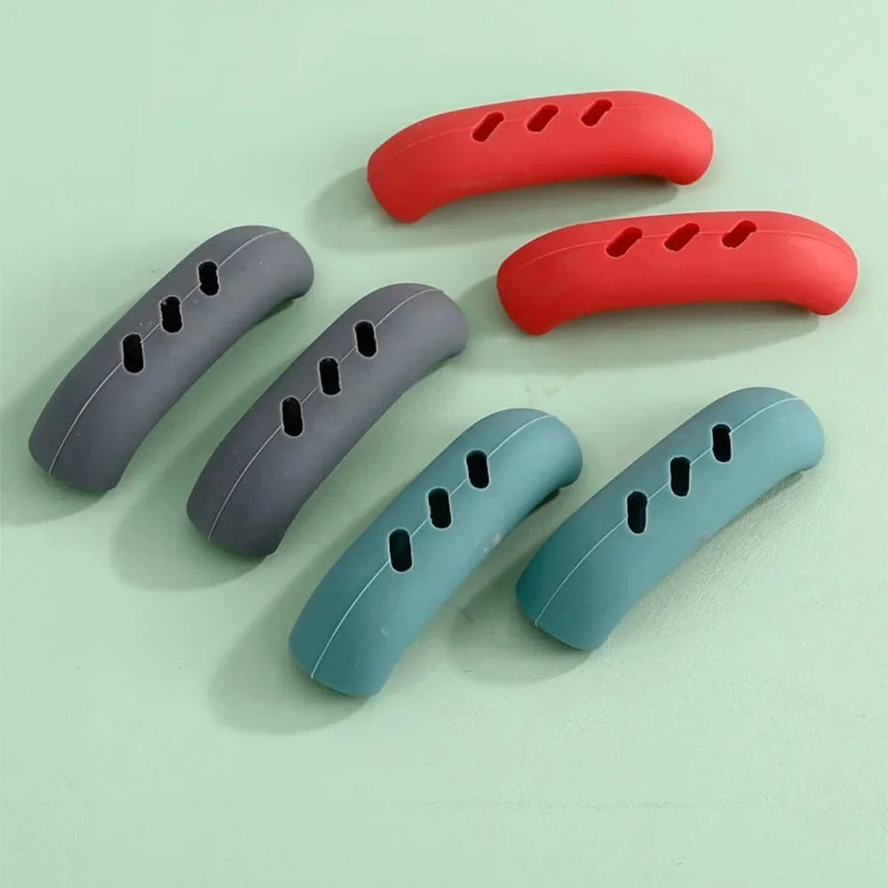 YS00050--2PCS  Grip Silicone Pot Holder Sleeve Heat Resistant Pot Glove Pan Handle Cover Grip Kitchen Tools Kitchen Gadgets