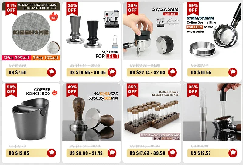 Coffee Beans Grinder Single Dose Hopper For Breville Sage 870 878 8Series Bellows Bin Blowing Espresso Machine Accessories Tools