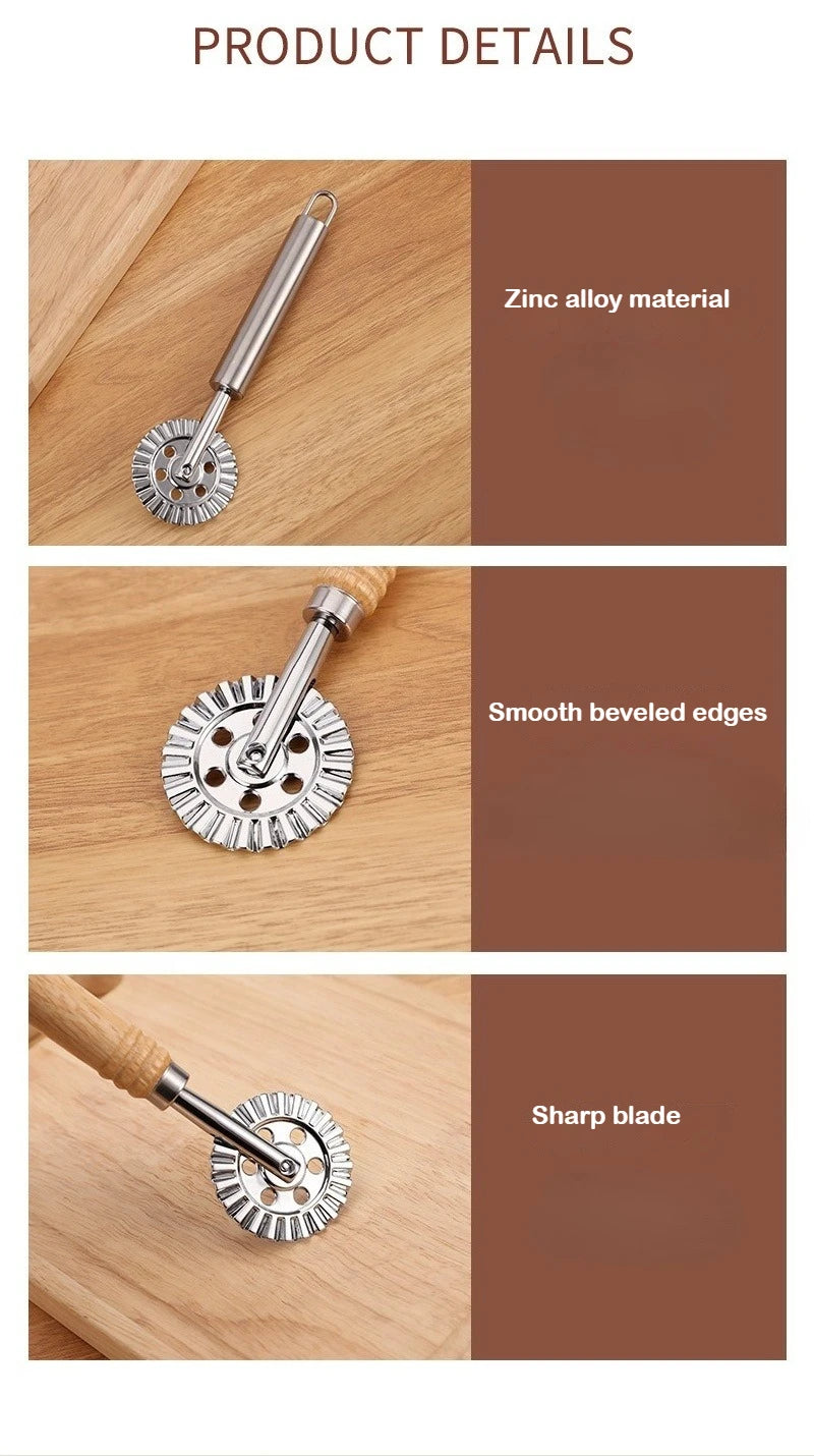 Pastry Wheel Cutter Round Pizza Cutting Wheel Tools Dough Cutting Roller Home Pizza Divider Baking Cutting Tools Kitchen Gadgets