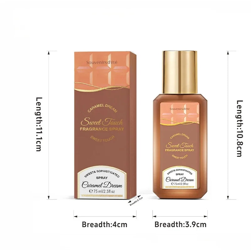 Caramel Gourmet Perfume Arabic Brand Floral Orange Chocolate Woody Fragrance Long-lasting Fragrance Charm Unisex Eau De Toilette