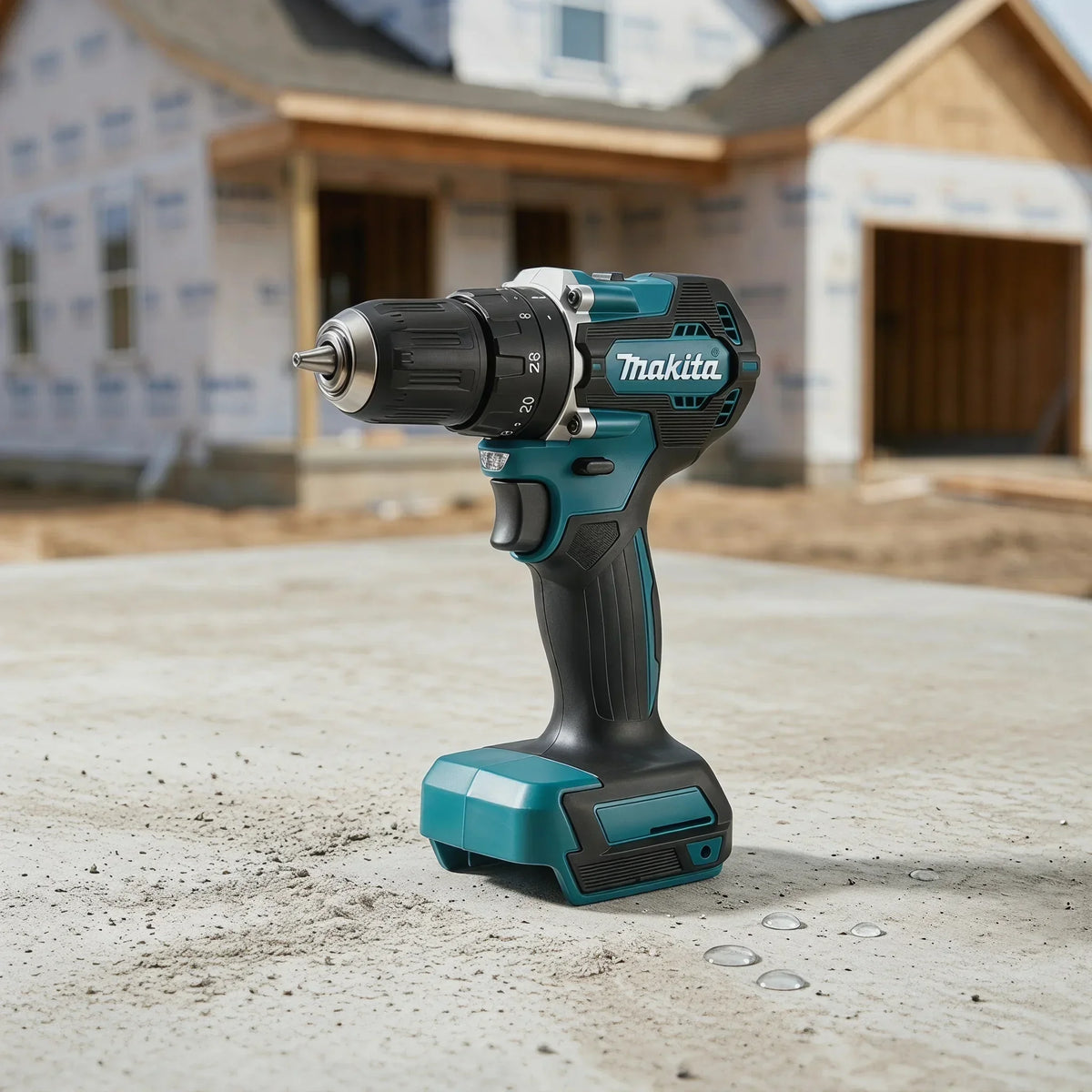 Makita Original DDF487 18V LXT Brushless Drill Driver, Multifunctional Rechargeable Screwdriver for Wood Metal Drilling Tasks