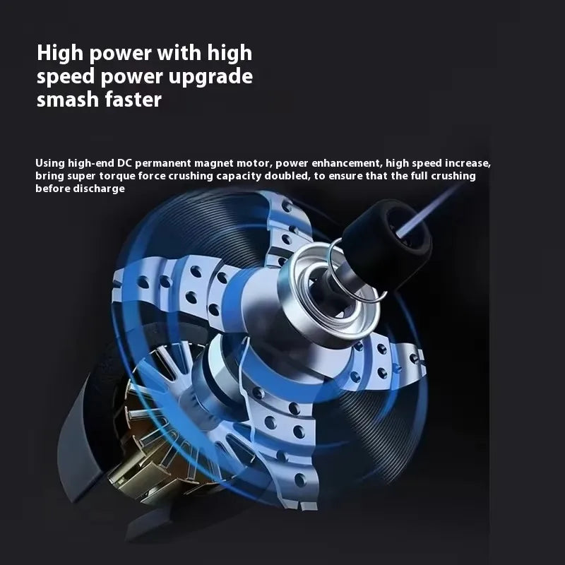 High Efficiency Stainless Steel Kitchen Garbage Disposal Quiet Efficient with Anti-Blocking Design Electric Power Source