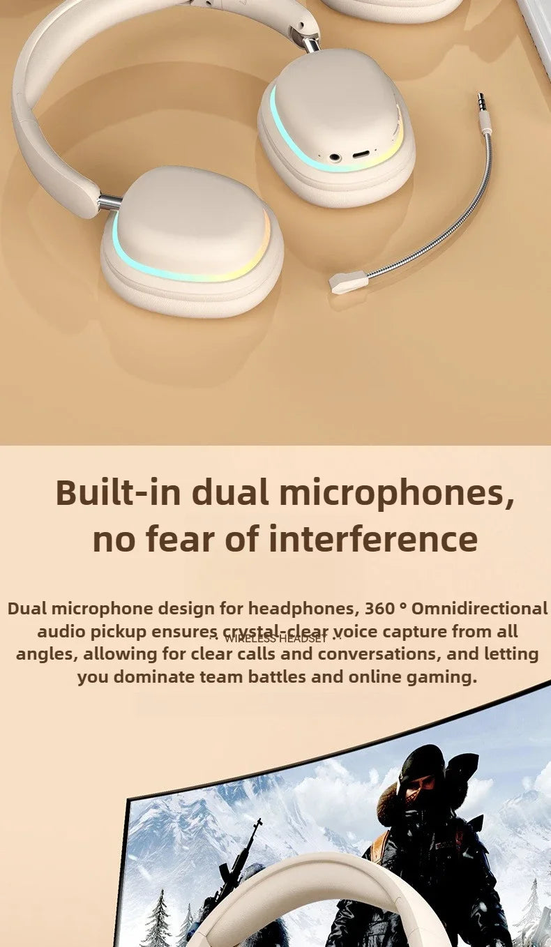 Original Bluetooth Headphone Headset SY-T3 High Quality Noise Reduction Wireless Microphone Wired Earphone Gamers Headphones