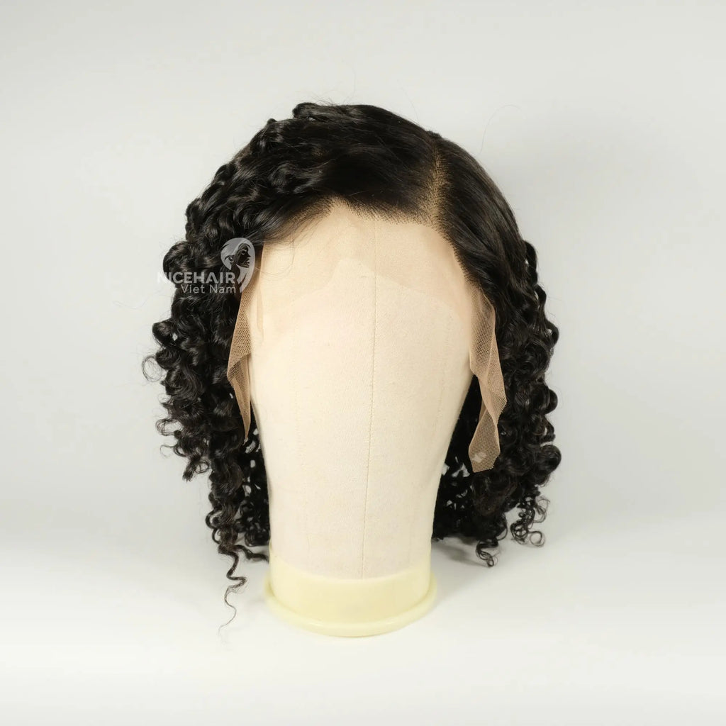 Wholesale Factory Price Free Tangle Free Shedding Deep Water Wave Yaki French Curl 100% Remy Vietnamese Raw Extension Hair
