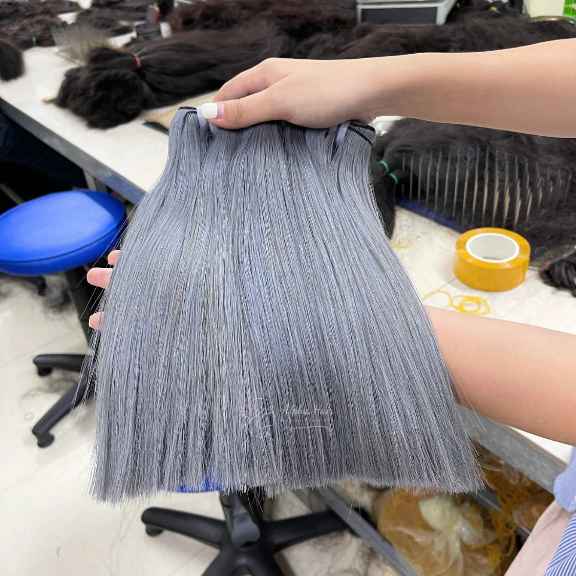 Silky Luxurious Large Stock Bone Straight Vietnamese Human Hair Wigs Hot Selling Unprocessed Human Hair Lace Front Extensions