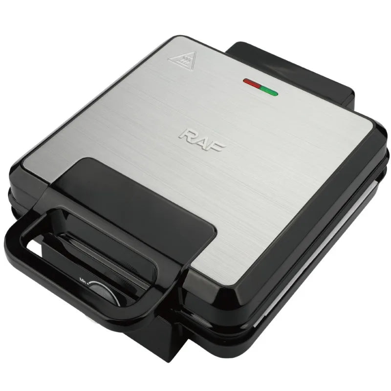 Mini Automatic 1200W 4-Slice Dual Zone Non-Stick Eco-Friendly Belgian Waffle  Machine for  Use W002
