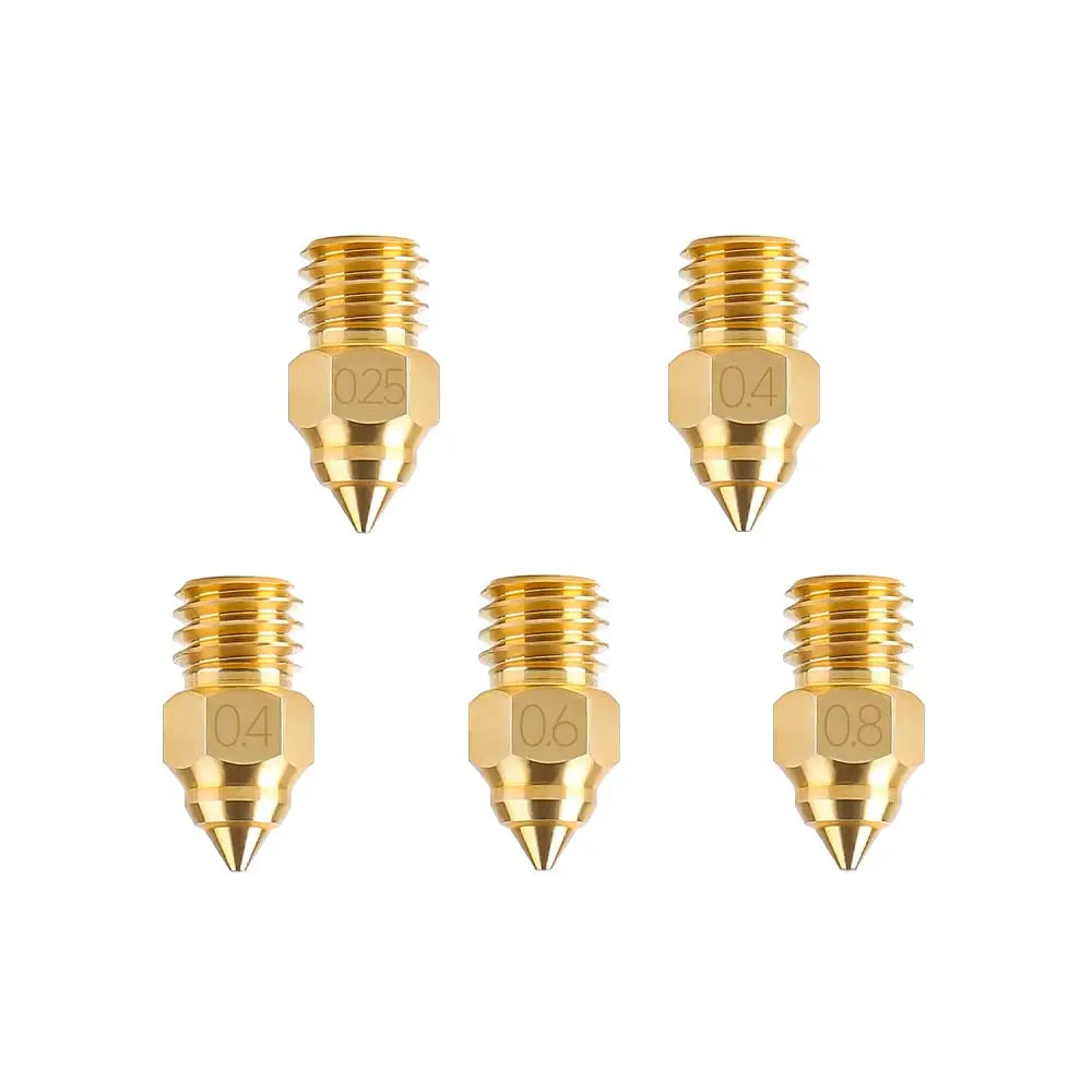 Creality Original CR-6 SE/Ender 3 S1 Brass Nozzles Hotend Extruder Nozzles forEnder 3 S1 Pro/S1 Plus/V2 Neo/Neo 3D Printer Parts