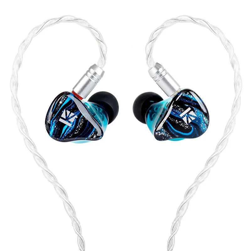 KBEAR Cepheus KB16 In Ear Wired Dual Magnetic Circuit Dual DD Powerful Bass 16 Drivers Hybrid HiFi Earbuds Studio-level Suitable