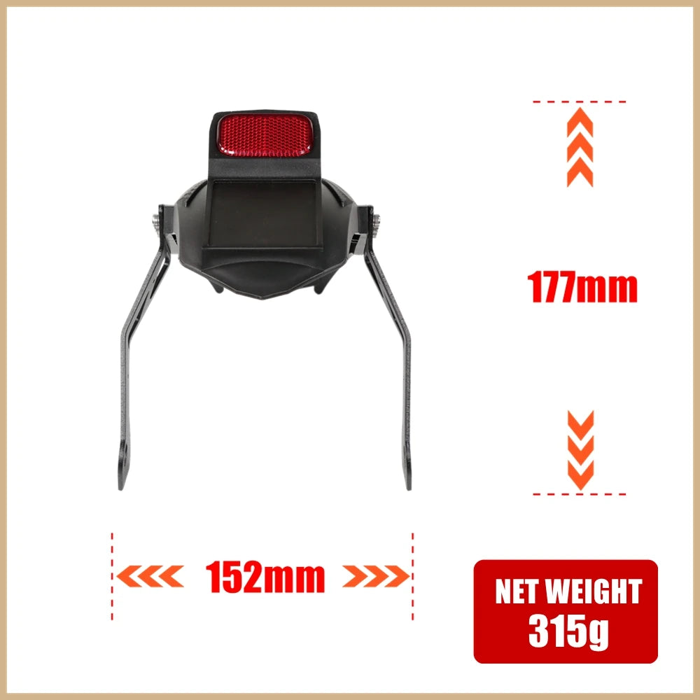Original Upgraded Rear Mudguard for VSETT 10+ VSETT10 Plus Electric Scooter Fender Wheel Cover Tyre Wing Mud Guard Splash Board