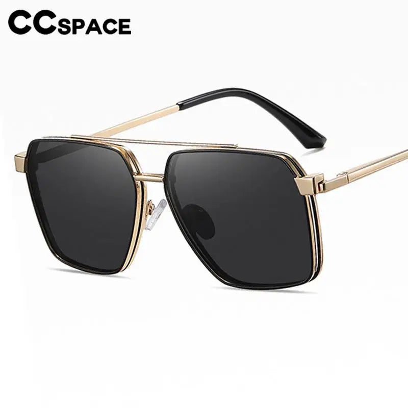 R57638 Polarized Clip Metal Spectacle Frame Casual Spring Hinge Presbyopia Eyeglasses Customizable Prescription Eyeglass