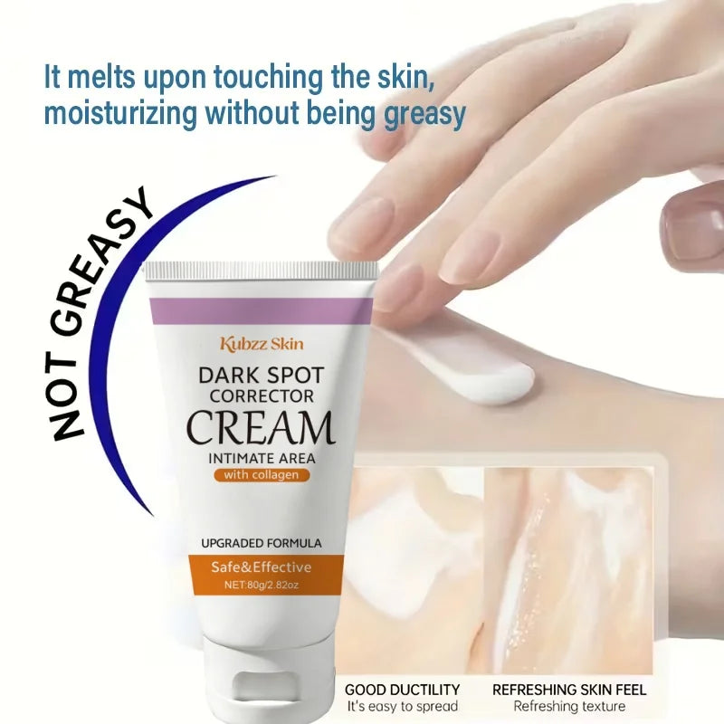Kojic Acid Face Cream, Niacinamide Whole-Body Brightening Moisturizer, Rich in Arbutin, Hyaluronic Acid, and Kojic Acid; Can Be Used on Various Parts of the Face and Body, Including Underarms, Knees, Neck, and Hands, to Brigh