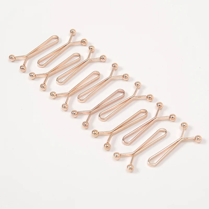 12pcs Women's Scarf Clips Hijab Pins Silk Scarf Pins U-Shaped Brooch Pins Jeans Skirts Detachable Buckle Adjustable Sleeve Clip