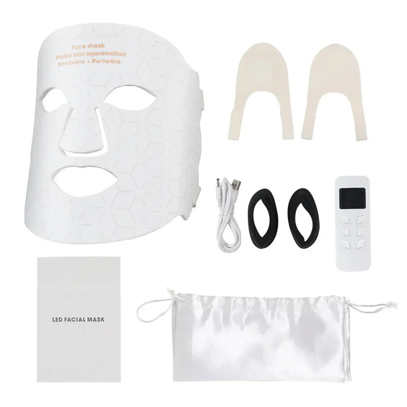Mask Household Facial Mask Instrument Face Photon Rejuvenation Beauty Instrument Skin Lightening Spectrometer Beauty Tool