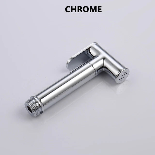 Brass Handheld Toilet Bidet Sprayer Set Accessories Black Bidet Faucet for Bathroom Sprayer Shower Head Self Cleaning White
