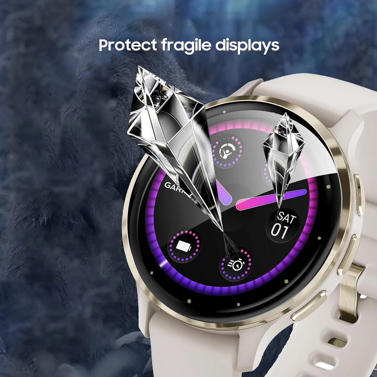 For Garmin Venu 4 Flexible Screen Protectors Anti-scratch HD Clear Case Friendly Protective Films for Garmin Venu 4 41/45mm