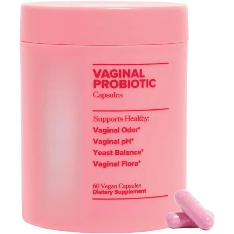 Women’s Probiotic Capsules 5 Billion CFU with XOS Prebiotic Daily Wellness Support 60 Vegan Capsules