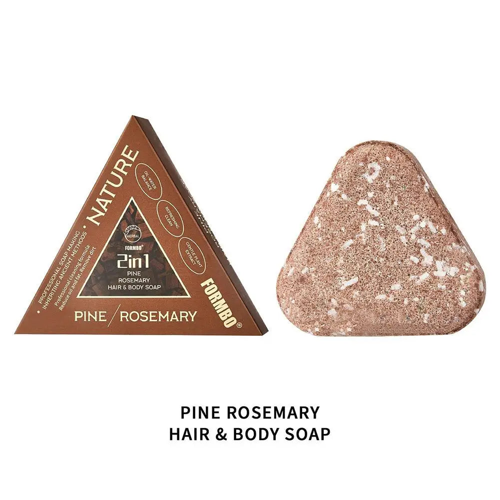 Usman Grass & Platycladus Herbal Shampoo Soap Natural Hair Treat Strengthens Roots Controls Oil Cleanses Scalp Hair Care