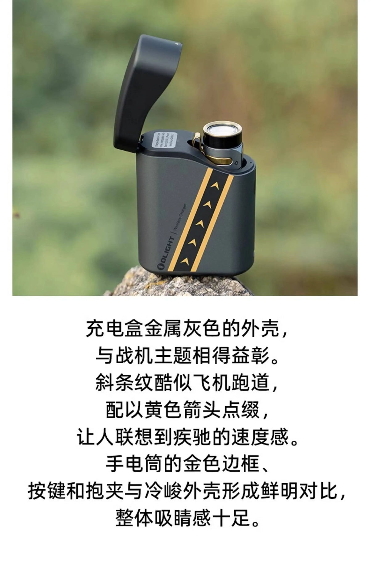 Olight Baton 4 1300 Lumens Super Bright Portable Edc Flashlight Rechargeable For Outdoor Camping Hiking Emergency Daily Use