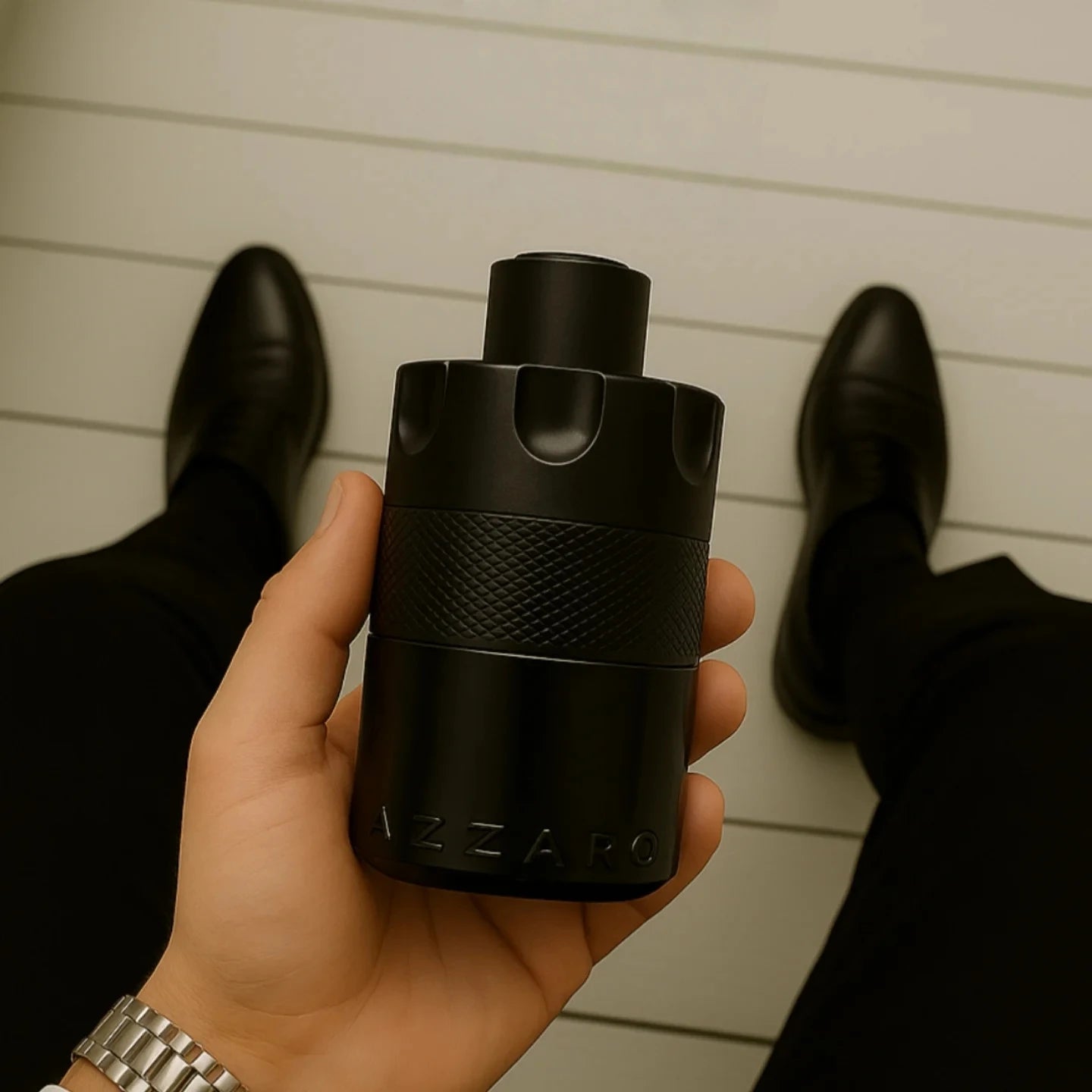 Woody and spicy fragrance—a long-lasting cologne suitable for daily use—top notes blend lemon, Nigerian ginger, refreshing mint, and lavender—elegant 100ml bottle | Notes of lemon, ginger, mint, and lavender.