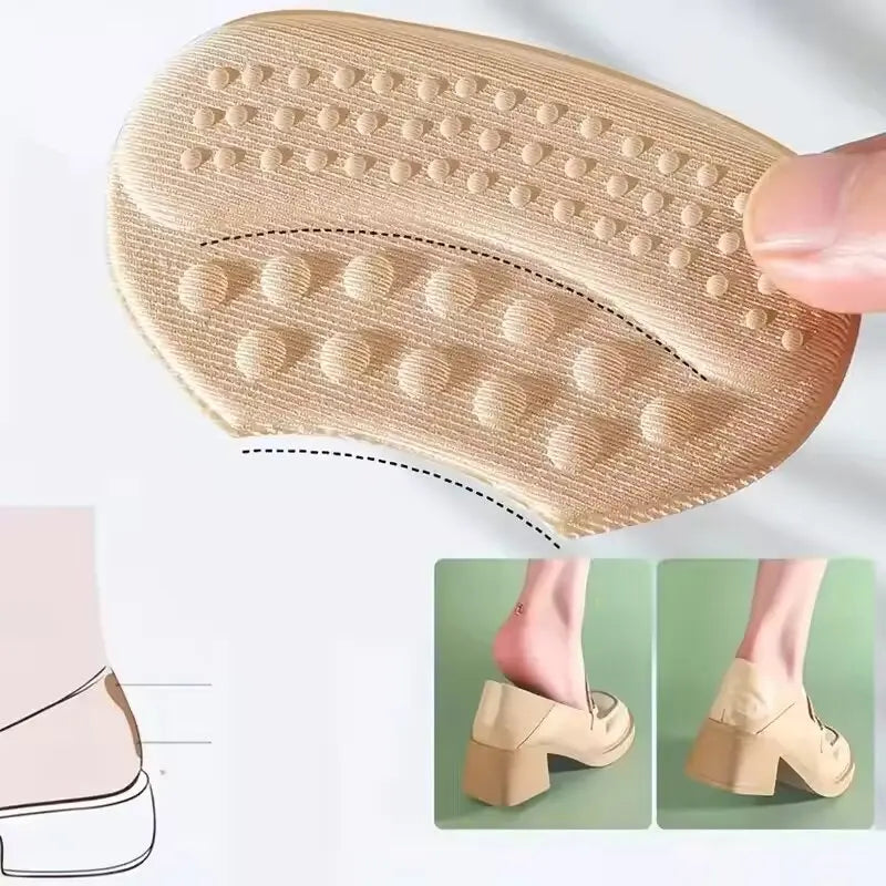 2/4PCS Soft Heel Grips for High Heels Anti-Chafing Cushion Pads Pain Relief Comfortable Shoe Inserts Heel Protectors