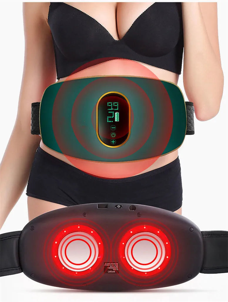 Slimming Machine Abdominal Massage Belt Anti-cellulite Massager Women Electric Belly Fat Burner for Body Massager Fat Removal