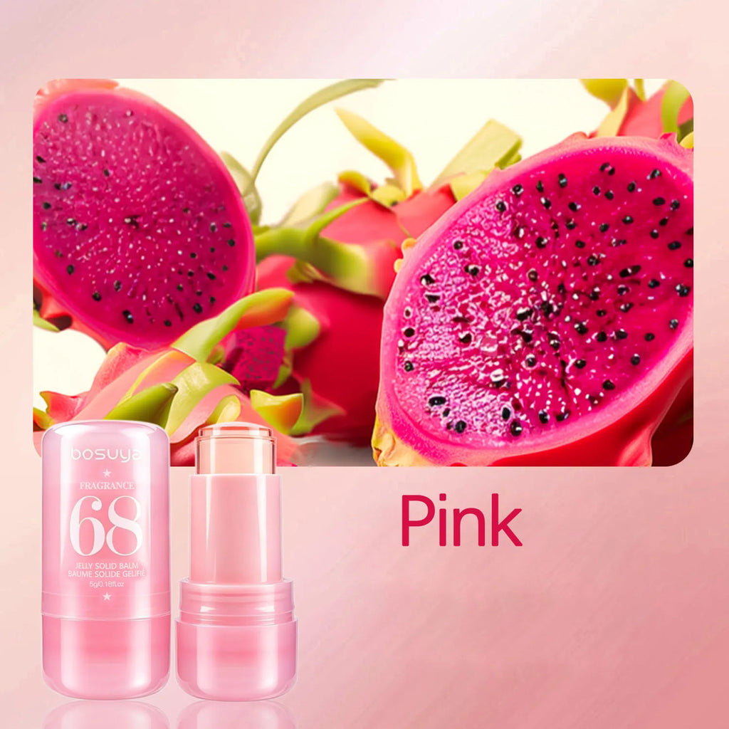 Jelly Fragrance Cream, Long-Lasting Fragrance, Elegant Light Fragrance, Emits Charming Aroma, Ideal Gift for Girls