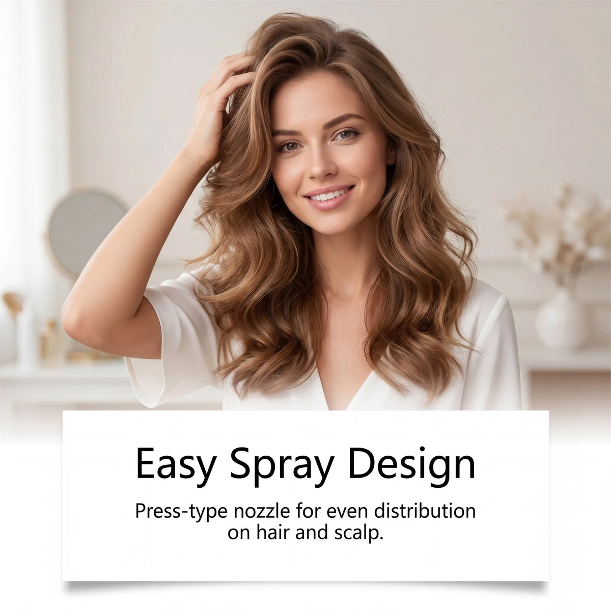 Rosemary & Rice Water Hair Spray Made with 100% Natural Extracts  Lightweight Non-Greasy Formula For Softer Smoother-Looking Hai